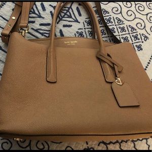 Kate Spade Tan Satchel Purse